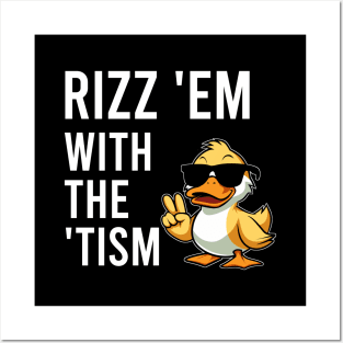 Rizz em with the tism Posters and Art